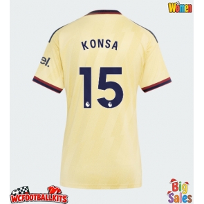 Arsenal Ezri Konsa #15 Replica Third Stadium Shirt for Women 2026-27 Short Sleeve